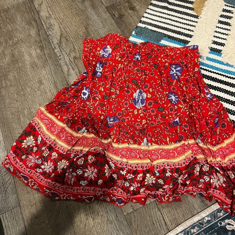 Alelly high‎ waisted summer skirt small